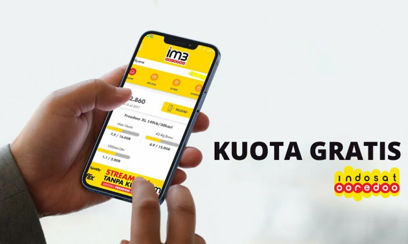Cara Mendapatkan Kuota Gratis Indosat Hingga 10GB